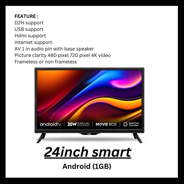 24 Inch Smart Led Tv