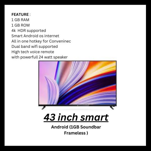 43 Inch Smart Led Tv